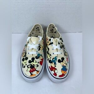 Vans x Disney Mickeys Birthday 2018 Women Sz 8/Men Sz 6.5 Shoes Limited Ed  S390